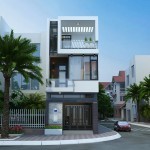 Phối cảnh mẫu nhà phố thiết kế tại Hải Dương