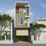 Mẫu nhà ống mặt tiền hẹp tại Quảng Ninh
